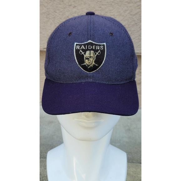 Vtg Los Angeles Oakland Las Vegas Raiders Hat Sam's Cap - Picture 3 of 9
